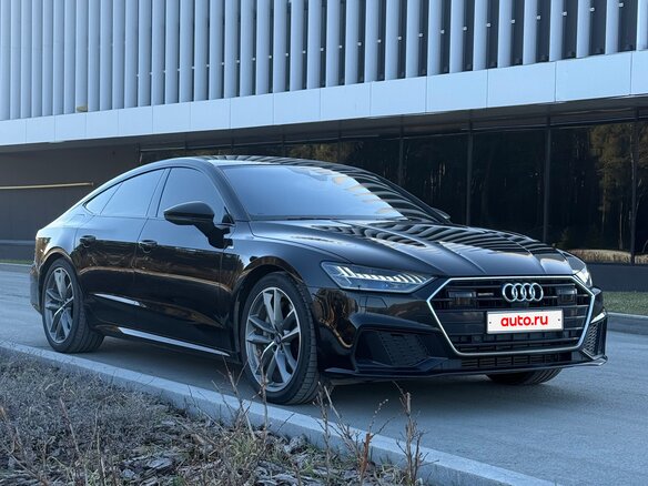 2020 Audi A7 55 TFSI II (4K), чёрный, 5699999 рублей - вид 2