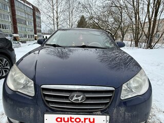 2008 Hyundai Elantra IV (HD), синий, 500000 рублей, вид 2