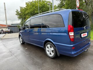 2010 Mercedes-Benz Viano Long L2 I (W639) Рестайлинг, синий, 2150000 рублей, вид 4
