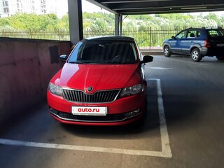 2018 Skoda Rapid I Рестайлинг, красный, 1450000 рублей, вид 2