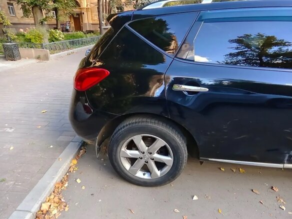 2010 Nissan Murano II (Z51), чёрный - вид 7