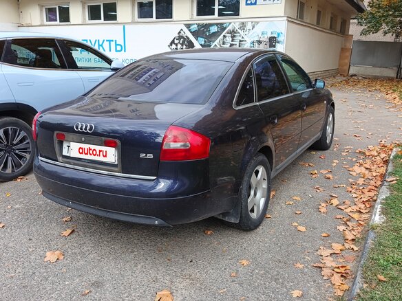 1998 Audi A6 II (C5), синий, 400000 рублей - вид 2