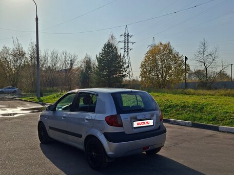 2006 Hyundai Getz I Рестайлинг, серебристый, 485000 рублей, вид 2
