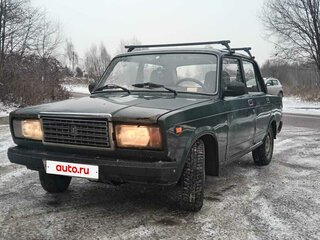 2004 Lada (ВАЗ) 2107, зелёный, 110000 рублей, вид 2