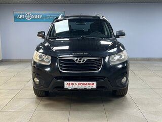 2011 Hyundai Santa Fe II Рестайлинг, чёрный, 1099000 рублей, вид 2