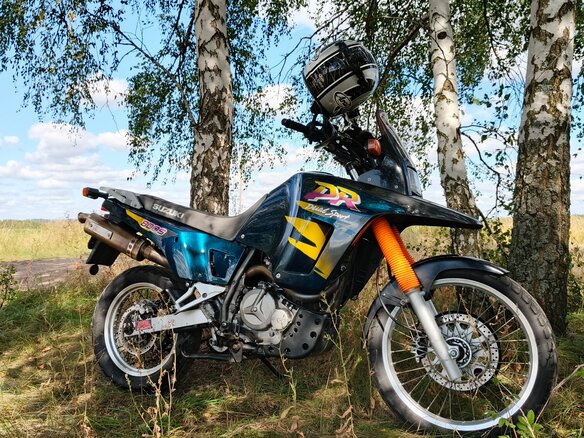 1998 Suzuki DR 800 Big, зелёный, 310000 рублей - вид 3