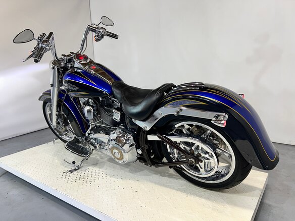 2011 Harley-Davidson Softail Custom, синий, 980000 рублей - вид 18
