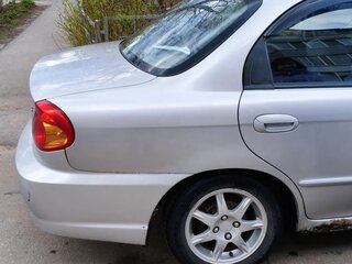 2008 Kia Spectra I Рестайлинг 2, серебристый, 310000 рублей, вид 5
