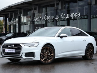 2022 Audi A6 40 TDI V (C8), белый, 4499000 рублей, вид 1