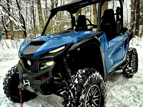 2025 Yamaha Wolverine RMAX2 1000, голубой, 3990000 рублей, вид 4