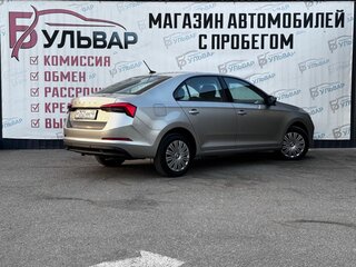 2021 Skoda Rapid II, серый, 1545000 рублей, вид 4