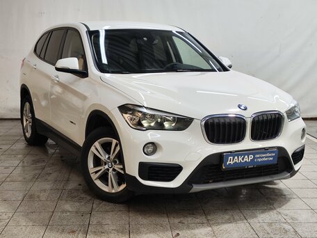 2016 BMW X1 18i sDrive II (F48), белый, 1670000 рублей, вид 3
