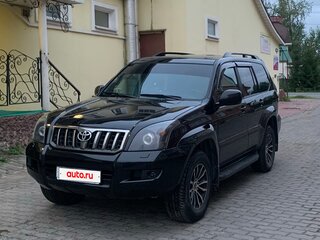 2007 Toyota Land Cruiser Prado 5-speed 120 Series Рестайлинг, чёрный, 1790000 рублей, вид 4