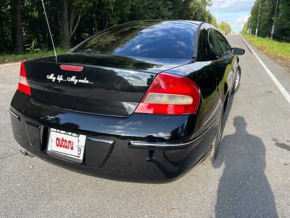 2003 Chrysler Sebring II Рестайлинг, чёрный, 297000 рублей - вид 9