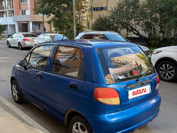 2011 Daewoo Matiz I Рестайлинг, синий, 145000 рублей - вид 3