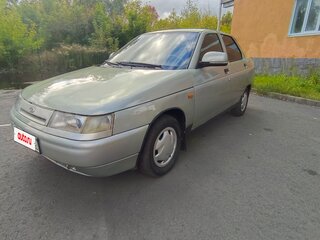 2006 Lada (ВАЗ) 2110, серебристый, 199000 рублей, вид 2