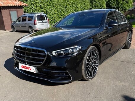 2022 Mercedes-Benz S-Класс 450 4MATIC VII (W223), чёрный, 11050000 рублей, вид 3
