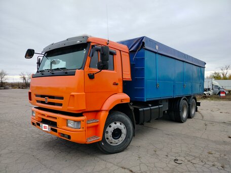 2012 КамАЗ 6520, оранжевый, 1450000 рублей, вид 4