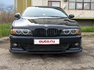 2003 BMW 5 серии 520i IV (E39) Рестайлинг, чёрный, 1250000 рублей, вид 1