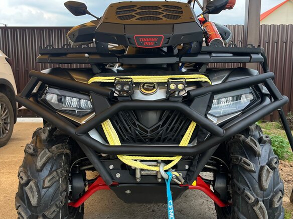2023 CFMoto CFORCE 600 Advanced EPS, серебристый, 810000 рублей - вид 7