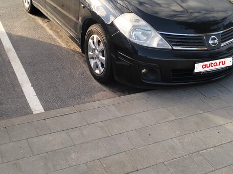 2008 Nissan Tiida I, чёрный, 490000 рублей, вид 3