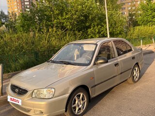 2008 Hyundai Accent ТагАЗ II, бежевый, 305000 рублей, вид 1