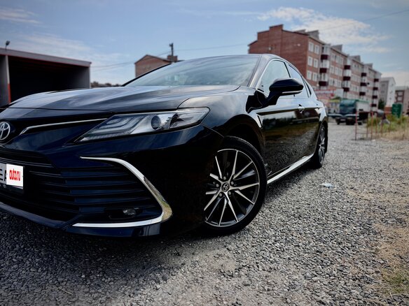 2018 Toyota Camry VIII (XV70), чёрный, 3320000 рублей - вид 9