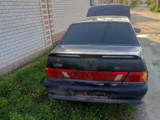 2008 Lada (ВАЗ) 2115, чёрный, 100000 рублей, вид 2