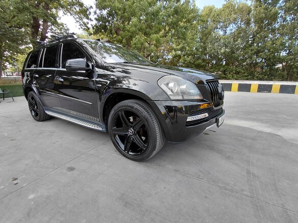 2011 Mercedes-Benz GL-Класс 350 I (X164) Рестайлинг, чёрный, 3200000 рублей - вид 3