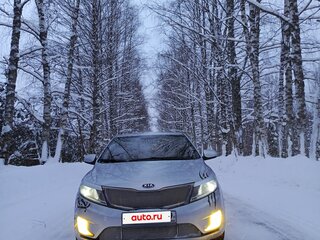 2012 Kia Rio III, серебристый, 770000 рублей, вид 4