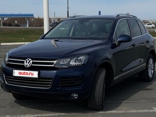 2014 Volkswagen Touareg II, синий, 3600000 рублей, вид 1