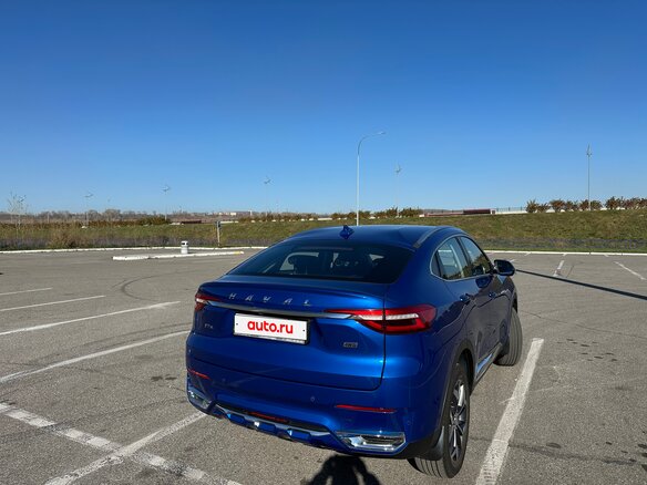 2021 Haval F7x I, синий - вид 18