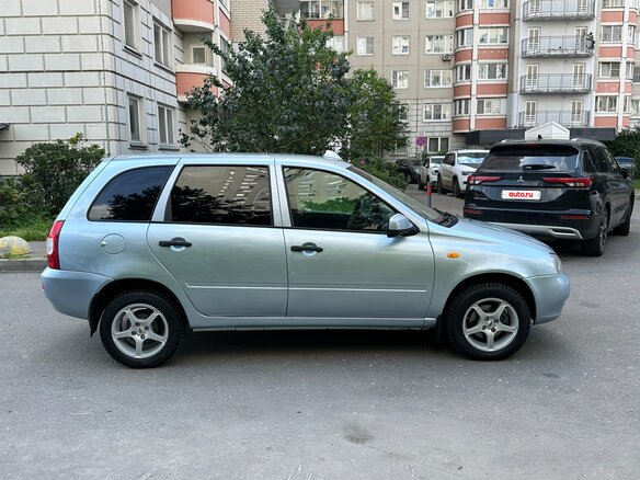 2012 Lada (ВАЗ) Kalina I, голубой - вид 8