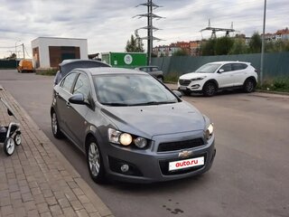 2013 Chevrolet Aveo II, серый, 585000 рублей, вид 1