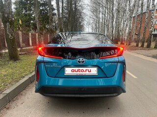 2018 Toyota Prius PHV ZVW52 IV (XW50), голубой, 1830000 рублей, вид 5