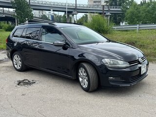 2014 Volkswagen Golf VII, чёрный, 900000 рублей, вид 2