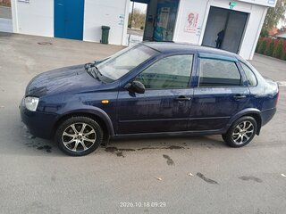 2008 Lada (ВАЗ) Kalina I, синий, 210000 рублей, вид 4