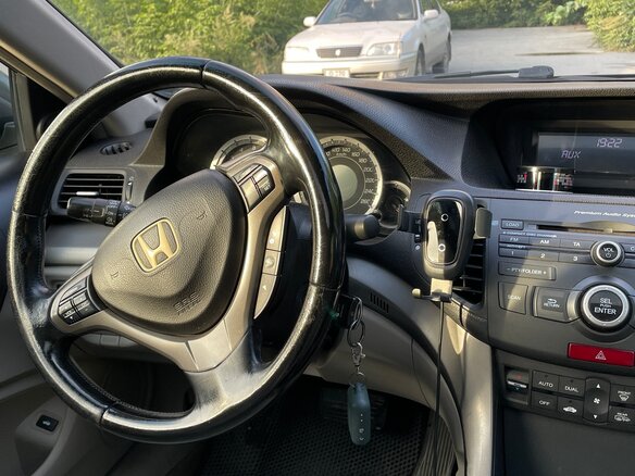 2008 Honda Accord VIII, серый, 1100000 рублей - вид 7