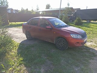 2012 Lada (ВАЗ) Granta I, серебристый, 165000 рублей, вид 1