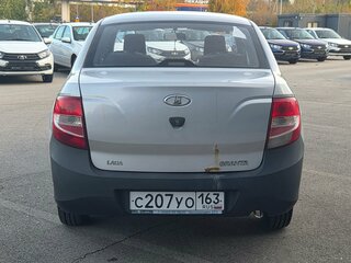 2013 Lada (ВАЗ) Granta I, серебристый, 238000 рублей, вид 4