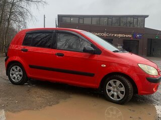 2006 Hyundai Getz I Рестайлинг, красный, 330000 рублей, вид 5