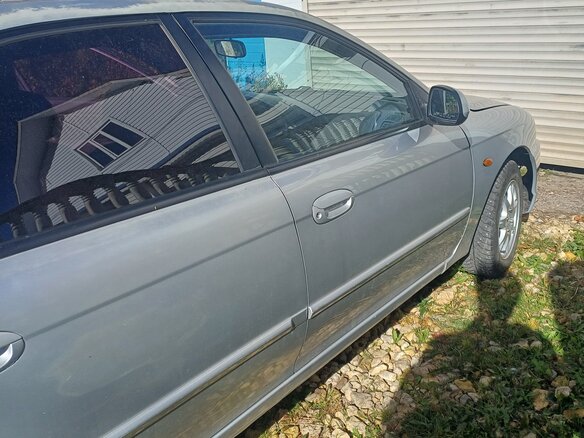 2007 Kia Spectra I Рестайлинг 2, серебристый, 245000 рублей - вид 1