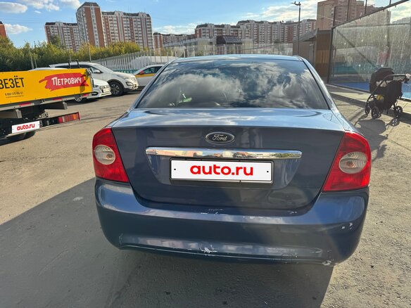 2008 Ford Focus II Рестайлинг, синий, 425000 рублей - вид 6
