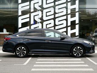 2017 Hyundai Sonata VII (LF) Рестайлинг, синий, 1769000 рублей, вид 5