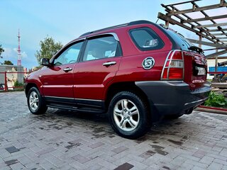 2005 Kia Sportage II, красный, 460000 рублей, вид 5
