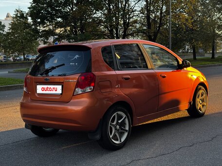 2006 Chevrolet Aveo I, оранжевый, 275000 рублей, вид 5