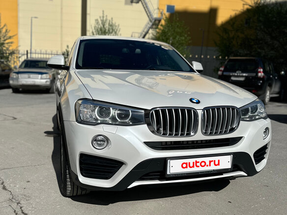 2015 BMW X4 28i I (F26), белый, 2300000 рублей - вид 1