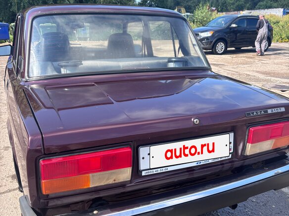 2010 Lada (ВАЗ) 2107, пурпурный, 225000 рублей - вид 5