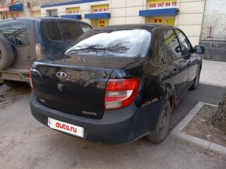 2012 Lada (ВАЗ) Granta I, чёрный, 250000 рублей, вид 4