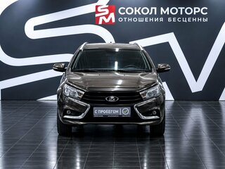 2018 Lada (ВАЗ) Vesta SW I, коричневый, 919900 рублей, вид 3